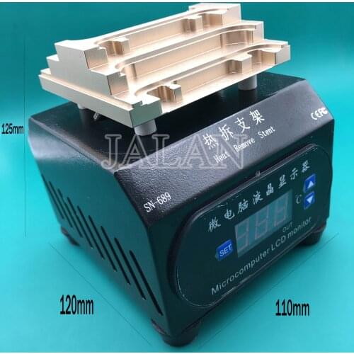 New remove frame machine for iPhone XR/XS MAX/XS/X frame glass adjustable temperature heating removing no need mold phone repair