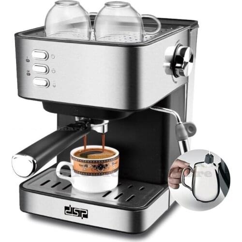 850W Automatic Coffee Machine Household Small Pump Espresso Machine Latte Milk Froth Multifunctional Coffee Machines