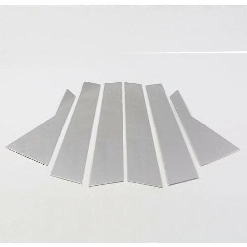 For Hyundai Kona Encino Kauai 2019 2018 2017 Car Styling Center Pillar Side Door Body Down Window Sill Cover Trims Accessories