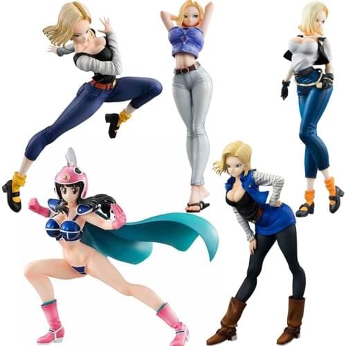 Sexy Girl Lazuli Android 18 Action Figure Gals Chi-Chi Armor Android Figurine Figma Toys Doll Christmas Gift 20cm