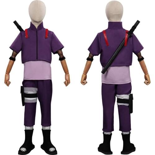 THE MOVIE Yamanaka Inojin Cosplay Costume Outfits Kids Children Halloween Carnival Suit