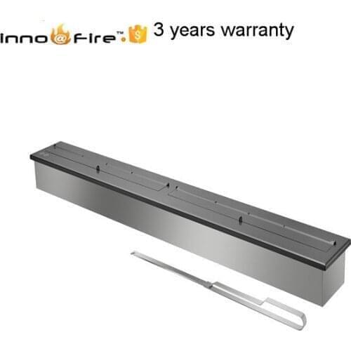 Inno-Fire 62 inch manual ethanol fireplace burner