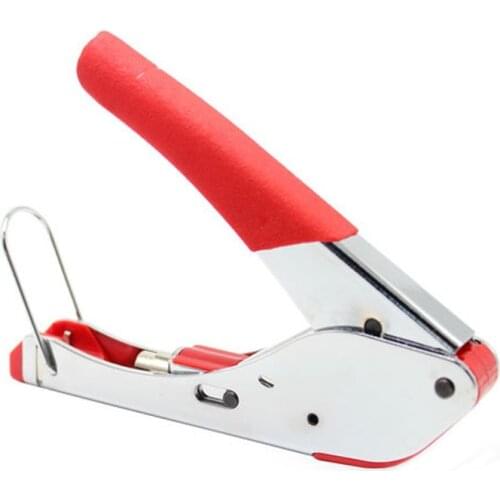 Crimping Tool Multifunctional Wire Stripper Coaxial Cable Cold Compression Tool RG59/RG6 Cable TV Crimping Tool