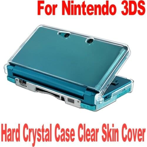 Crystal Clear Hard Skin Case Cover Protection for Nintendo 3DS N3DS Console High Quality Hard Polycarbonate Plastic Material
