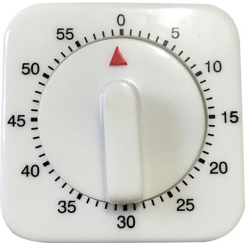 Stainless Steel Kitchen Timer with Magnetic Base Manual Mechanical Cooking Timer Countdown Cooking Tools Kitchen Gadgets