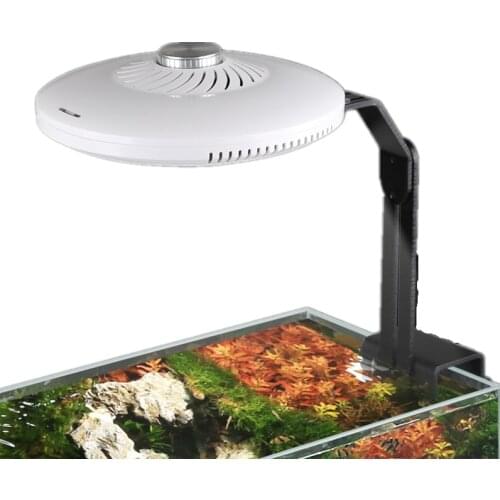 SUNSUN UFO Lamp for Aquarium Fish Full Spectrum Aquatic Clip-on LED Lighting 48W peceras y acuarios aquarium lighting
