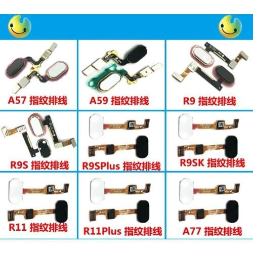 OPPO R9 R9S R9PLUS R9SP R9SK R11 A77 A57 A59 Fingerprint Sensor Smartphone IC Connector Communication Flex Cable Original New