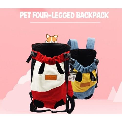 Pet Backpack Carrier For Cat Dogs Front Travel Dog Bag Carrying For Animals Small Medium Dogs Bulldog Puppy Mochila Para Perro