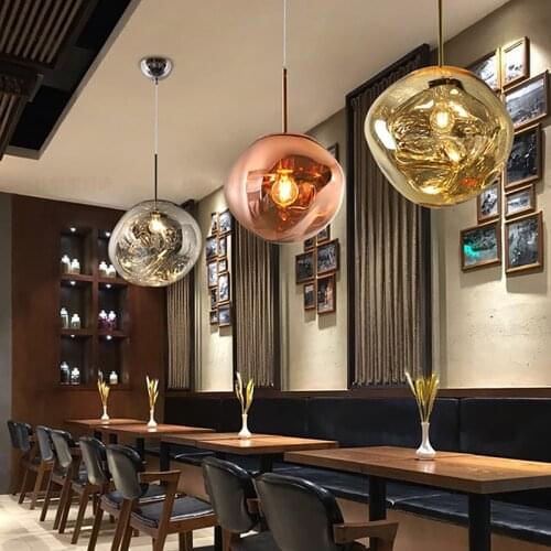 Modern Artistic Lava LED Lamp Nordic PVC Pendant Lights Villa Bar Loft Living Room Restaurant Decoration Galleries Hanging Lamp