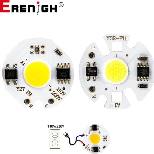 Y27 Y32 3W 5W 7W 9W COB LED Chip 220V 110V Cold White Warm White Diode Beads DIY Spotlight Floodlight COB Chip Light Beads