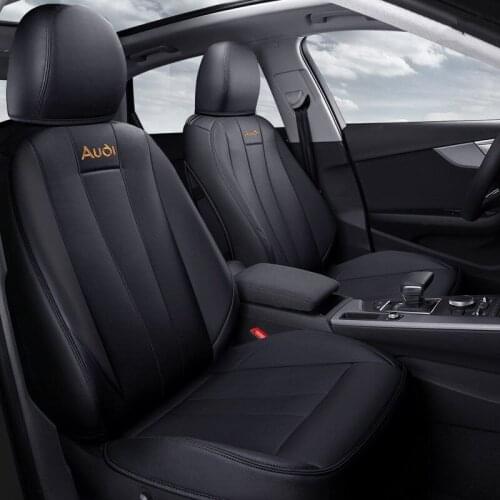 New Custom Luxury Auto Car Seat Covers Universal 5Seats( Front+Rear) car-styling for Audi A4L A6 A6L car accessories