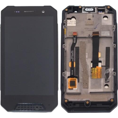 LCD Display With Frame For Nomu S30 Mini Touch Screen Digitizer Assembly Phone Parts With Free Shipping And Tools