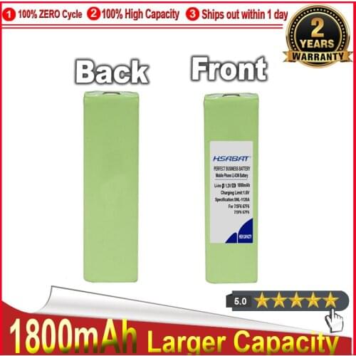 HSABAT 0 Cycle 1800mAh 7/5F6 67F6 Battery for 1.2V ni-mh 7/5 F6 cell for panasonic for sony MD CD cassette player Accumulator