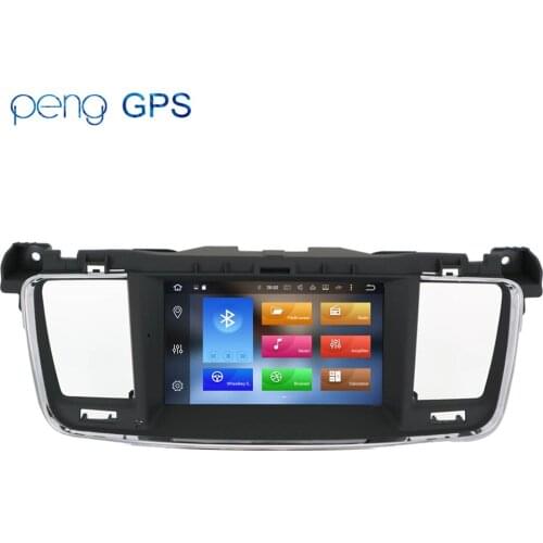 Android 8.0 7.1 Car Radio Stereo Headunit GPS Navi for PEUGEOT 508 2011 2012 2013-2017 no Car DVD Player Multimedia Video FM