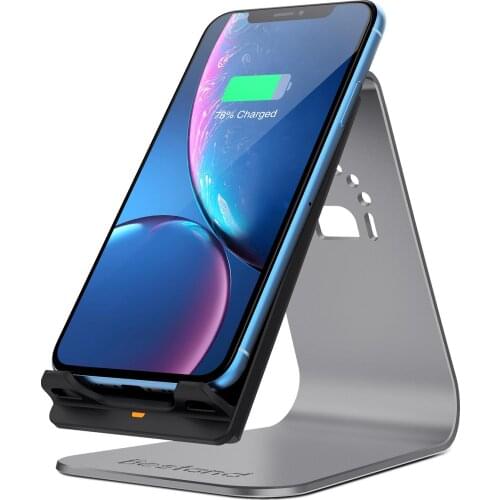 Bestand Fast Wireless Charger 2-coil Charging Stand Holder for all Qi-enabled Devices