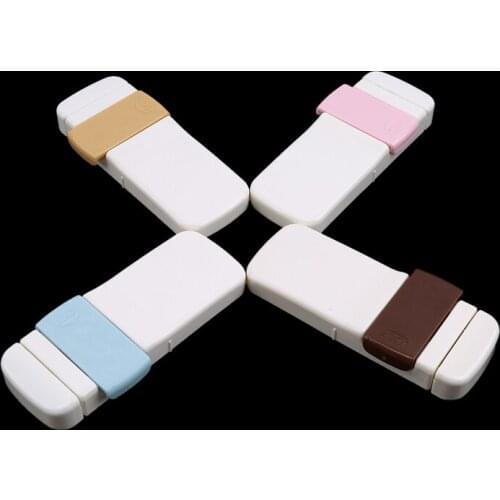 2pcs Solid Refrigerator Locks Baby Security Protection Cabinet Toddler Child Safety Lock Door Window Closet Wardrobe