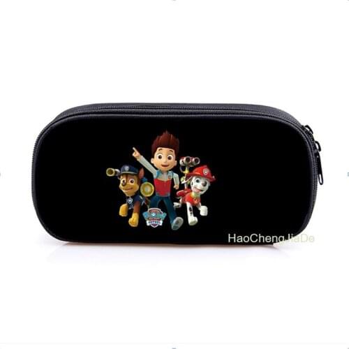 Paw Patrol Pencil Case School Pencil Bags Kids Zipper Pen Bag Boys Pencil Box Children Pencil Holder Girls Makeup Bag