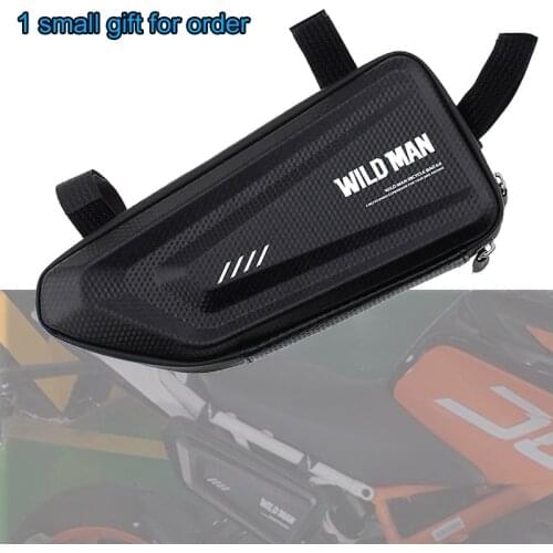 Suitable for Yamaha MT-01 MT-07 MT-09 MT-10 FZ1 FZ6 FZ8 modified motorcycle side bag waterproof hard coating triangle bag kit