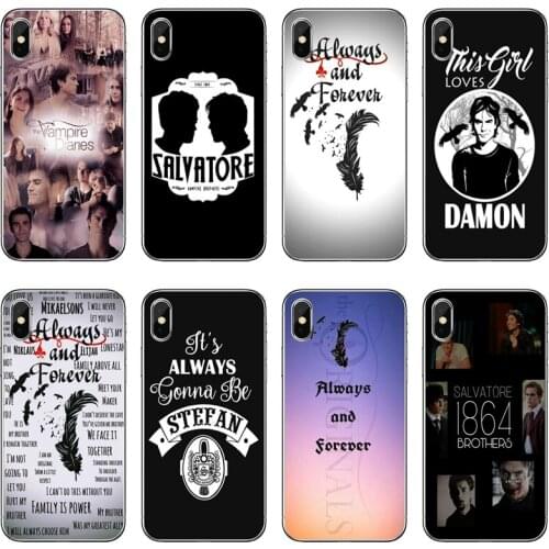 The Vampire Diaries Phone Case For Samsung Galaxy A71 A70 A60 A51 A50 A41 A40 A31 A30 A20E A21S A12 A10 A7 A5 A3