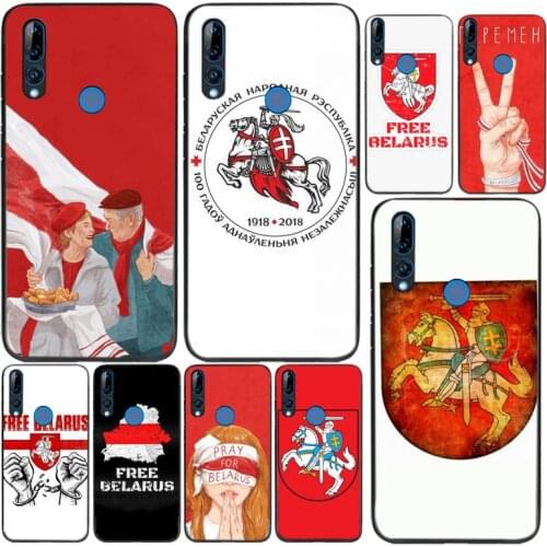 ZFGHSHYQ Belarus Flag Black Soft Silicone Phone Case For Huawei P20 30 40 Pro Mate 20 30 40 Pro Honor 9x 10 30lite Y62019