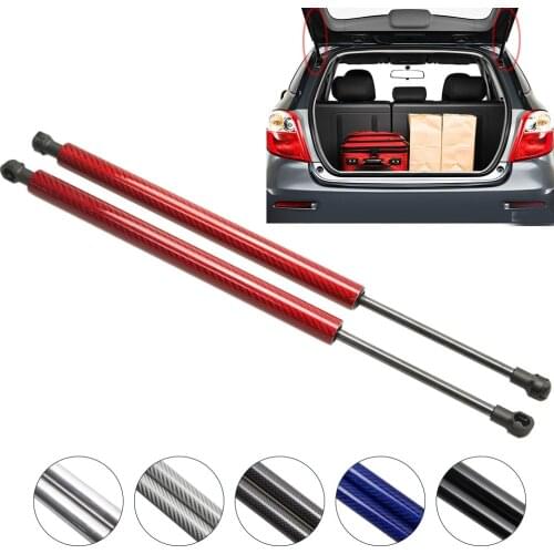Damper for Toyota Matrix 2009-2013 Rear door Tailgate Hatch Boot carbon fiber Lift Supports Shocks Gas Struts Props Spring 455mm