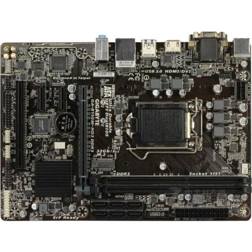 For Gigabyte GA-B150M-HD3 DDR3 Original Used Desktop Motherboard B150M-HD3 B150 LGA 1151 i3 i5 i7 Micro-ATX