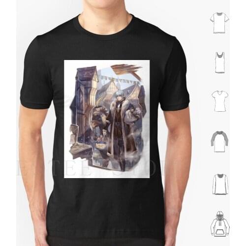 Lord Haurchefant T Shirt Diy Big Size 100% Cotton Ffxiv Ff14 Haurchefant Elezen Heavensward Chocobo Ishgard Final Fantasy Xiv