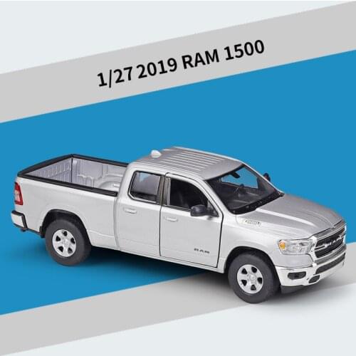 1:24 Model Car Dodge 2019 Ram 1500 Simulation Alloy Car Model Toy Decoration Tabletop Ornaments