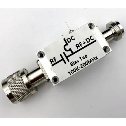 NEW Coaxial feeding 0.1-200mhz 1A long wave, medium wave, short wave and ultra short wave DC bias isolator