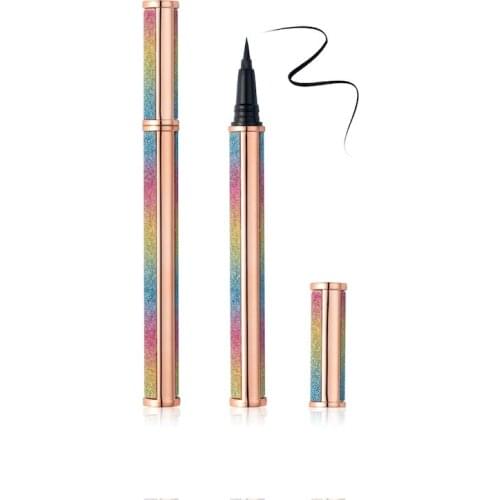 Wholesale 20/50/100 Lashes Magic Self Adhesive Liquid Eyeliner Glue Pen Long Lasting Waterproof Makeup Eyelashes eyeliner