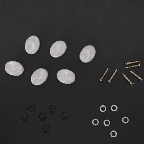 6pcs Tuning Peg Machine Heads Knobs for Wooden Electric Classical Guitar Parts