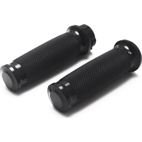 Universal 1" 25mm Motorcycle Handlebar Hand Grips For Honda,Yamaha,Suzuki and Kawasaki Harley cruiser (both left and right)