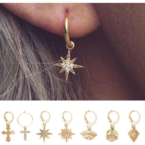 Серьги с камнями Wild & Free China At AliExpress