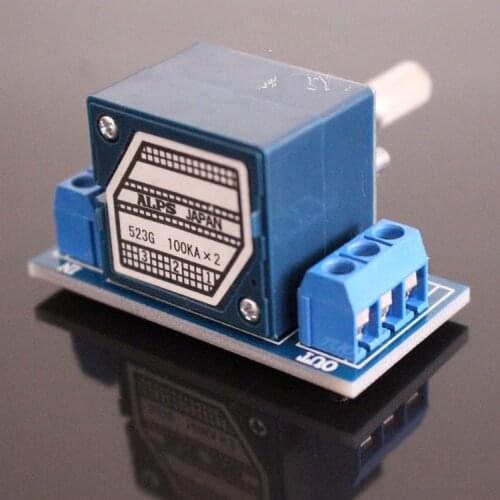 1PCS NEW RK27 Japan ALPS 27 Flower Circular Shaft Amplifier Amp Finished Good Welding Volume Potentiometer 10K 20K 50KA 100KA