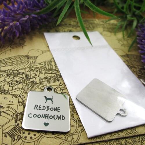 20pcs--"Redbone Coonhound"stainless steel charms more style for choosing DIY Charms pendants for necklace