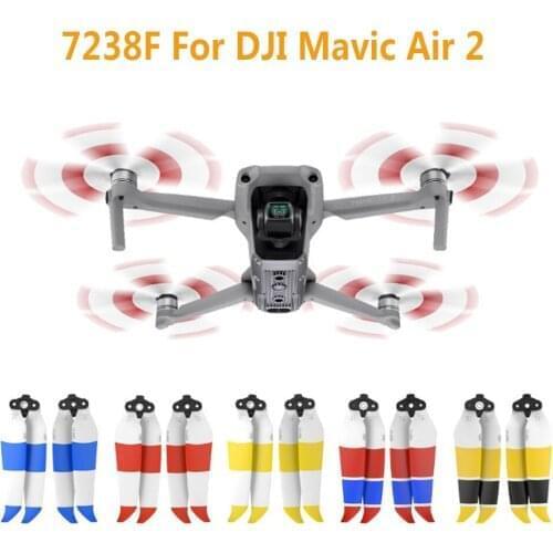 2 Pairs For DJI Mavic Air 2 Quick Release Low Noise Propellers CCW/CW Props Blades For DJI Mavic Air Drone RC Accessories