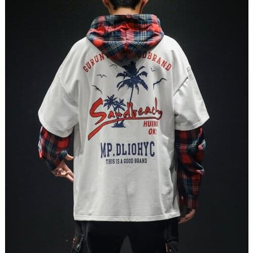 2020 AUTUMN Spring Fashion High Quality Men Hip Hop Punk Streetwear Long Sleeve Pullover Hoodies Sweatshirt Clothes