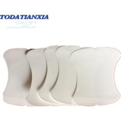 4pcs/lot Car Door Handle Protection Stickers for camry 50 outlander xl bmw e46 suzuki grand vitara mitsubishi outlander 3 opel