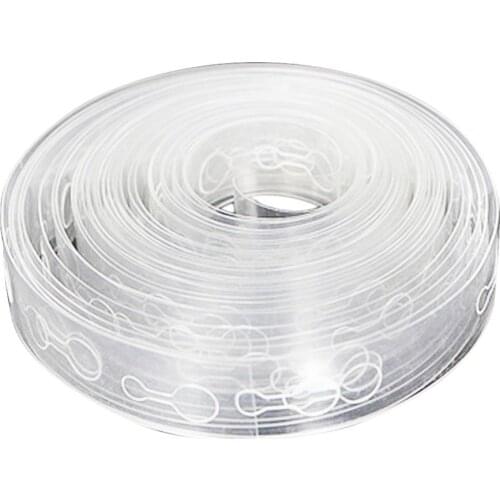 5m Transparent Balloon Chain Arch Connect Strip Holder Plastic Tape for Decorating Birthday Party Wedding