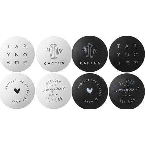 8 Pcs Door Handle Crash Pad Rubber Door Knob Lock Bumper Guard Stopper Mute Door Fenders Anti Accident -White & Black