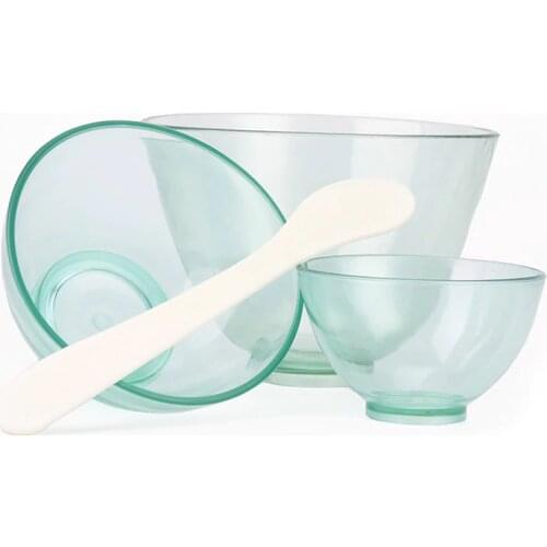 Dental Mixing Bowl Transparent Small/Medium/Large Dental Lab Instrument Silicone Flexible Rubber Mixing Bowl Oral Teeth Tools