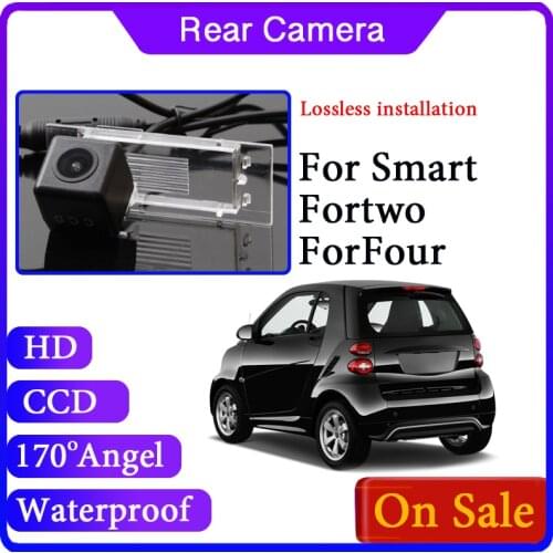 For Smart Fortwo For 2 4 ForFour W453 2014~2020 Reverse Parking High Quality Waterproof Camera