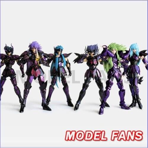 MODEL FANS IN-STOCK Saint Seiya Specters gold saint EX Aquarius/Capricornus/pisces action figure Cloth Myth Metal Armor