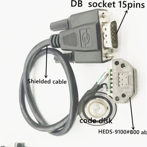 HEDS-9100#B00 1000cpr AB phase hybrid servo stepper motor engraving machine sensor encoder Optical Encoding