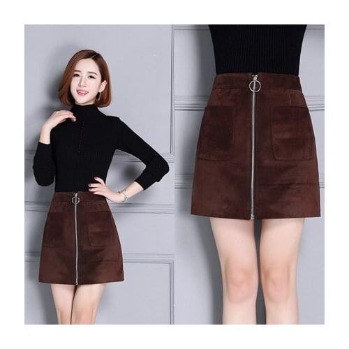 Top brand Skirt Wrap Leather Hip Skirt K112 high quality