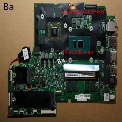 For Lenovo IdeaPad 720-15IKB notebook motherboard I5-7200U CPU independent graphics card comprehensive test