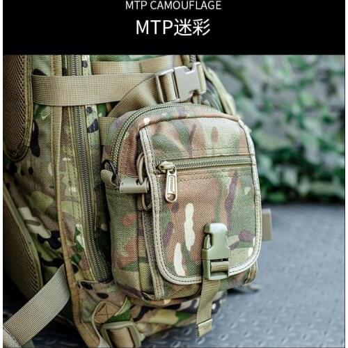 Multi functional tactical waist pack for military fans accessories hanging bag outdoor 5-inch smart phone zero wallet