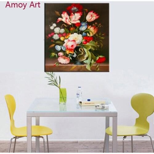 Wall art hd print canvas prints still life flowers cuadros decoracion cheap modern paintings modular pictures for living room