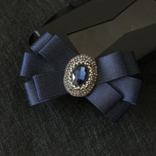 New Free Shipping fashion Mens male female The best male groom wedding dress diamond tie Korean black British bow tie ON SALE