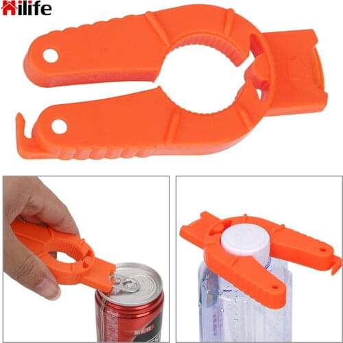 Manual Non-slip Kitchen Gadgets Portable Plastic Can Opener Bottle Opener Multifunctional